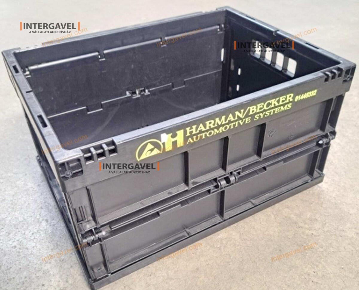 Összecsukható műanyag láda - 400x300x220