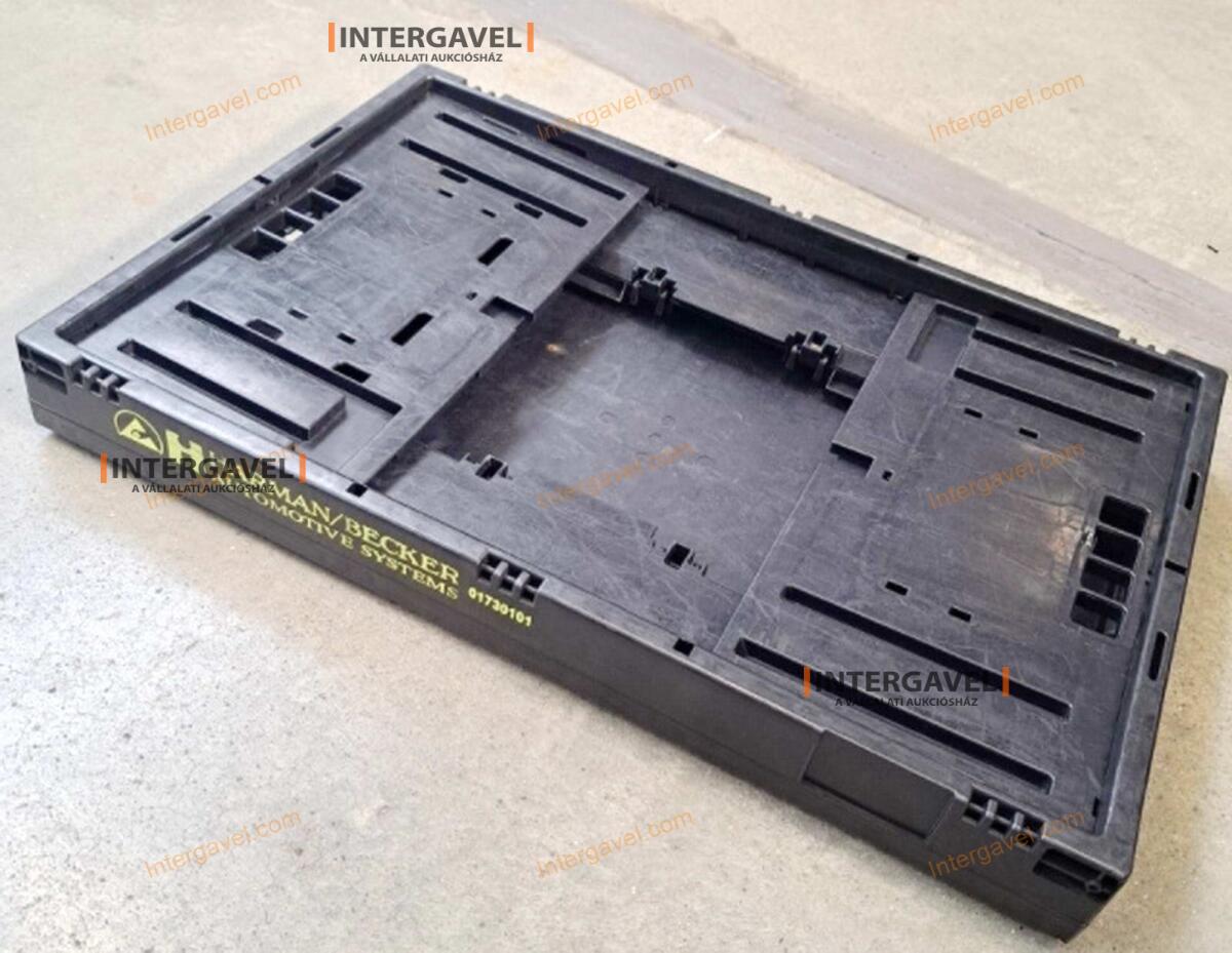 Összecsukható műanyag láda - 600x400x220 2