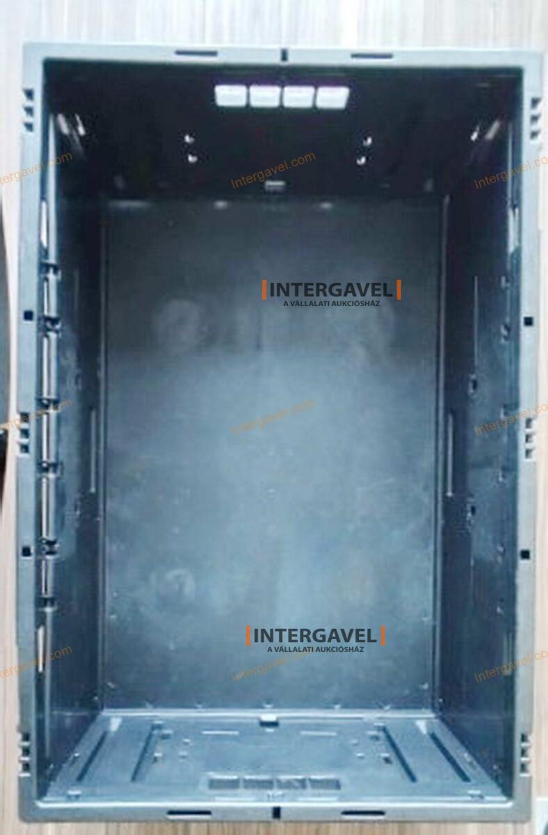 Összecsukható műanyag láda - 600x400x220 5