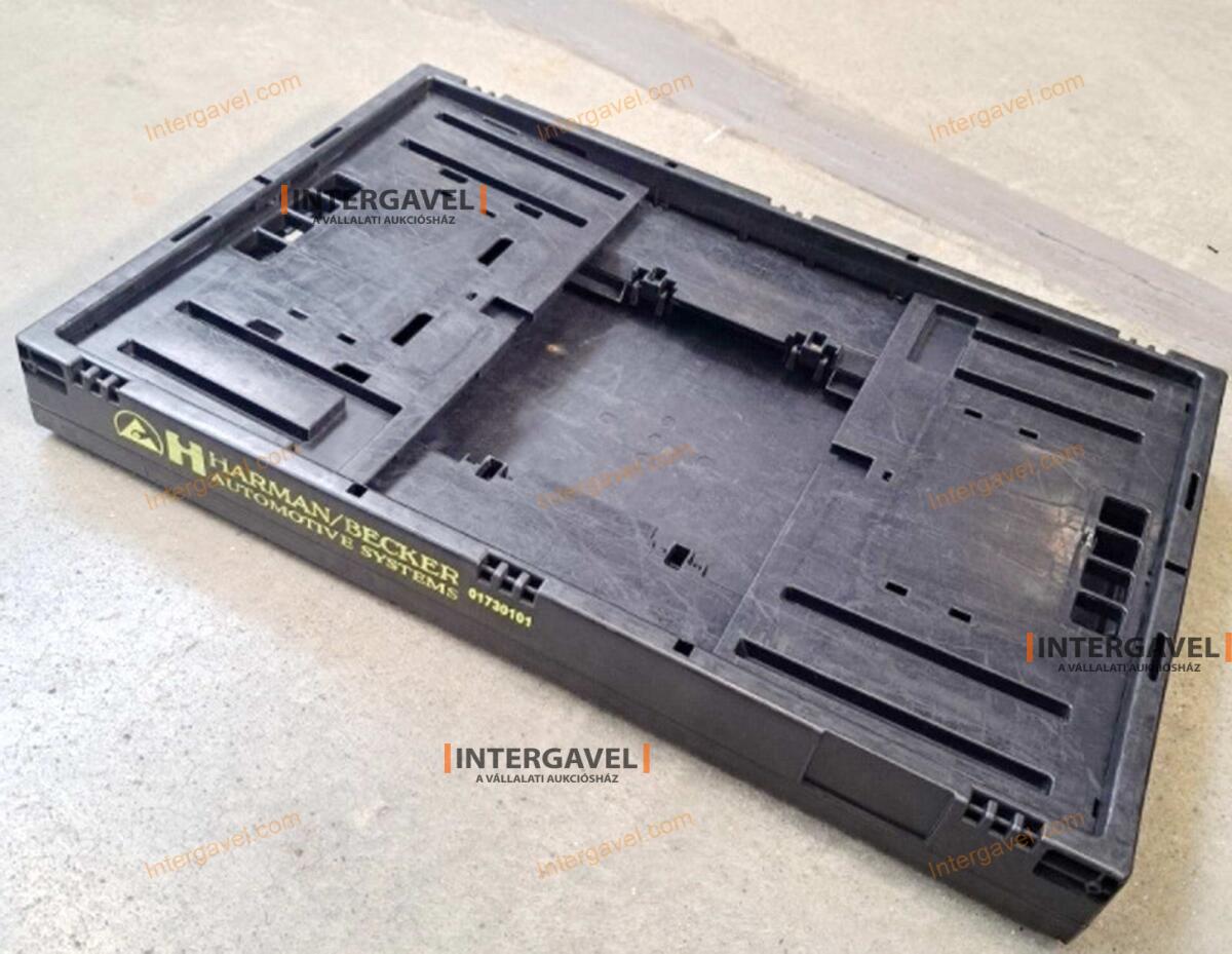 Összecsukható műanyag láda - 600x400x220 2