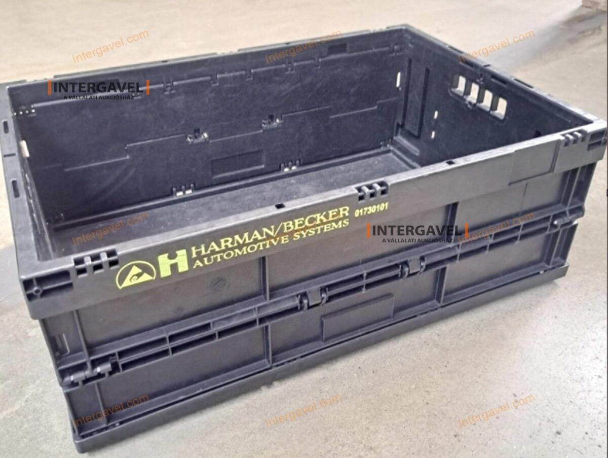 Összecsukható műanyag láda - 600x400x220