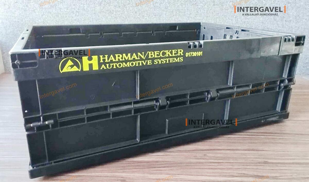 Összecsukható műanyag láda - 600x400x220 3