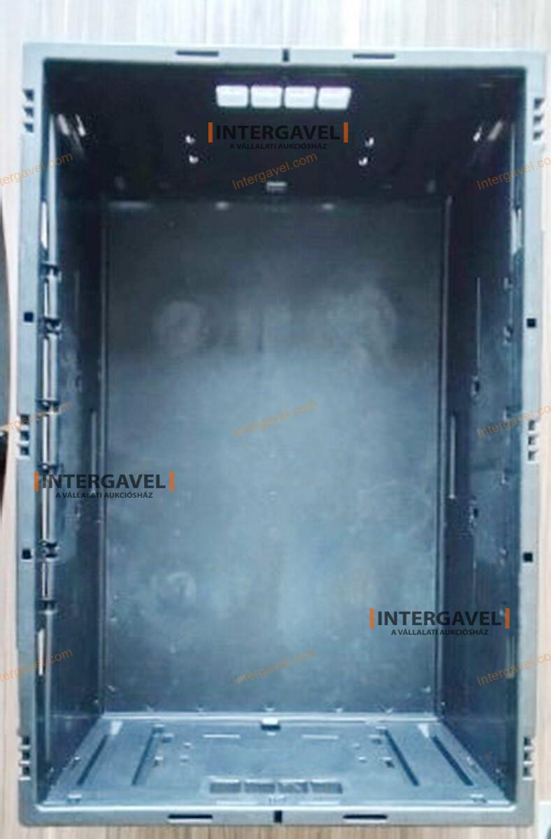 Összecsukható műanyag láda - 600x400x220 5