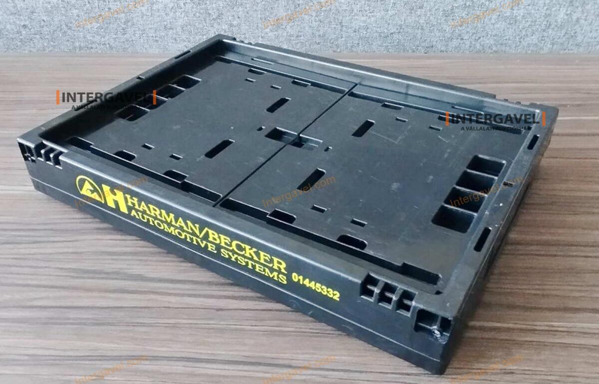 Összecsukható műanyag láda - 400x300x220 2