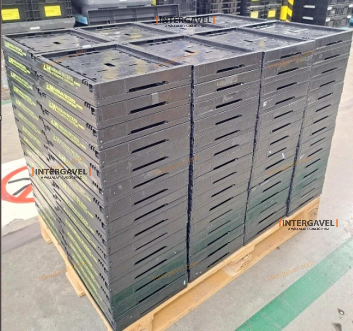 Összecsukható műanyag láda - 400x300x220 6