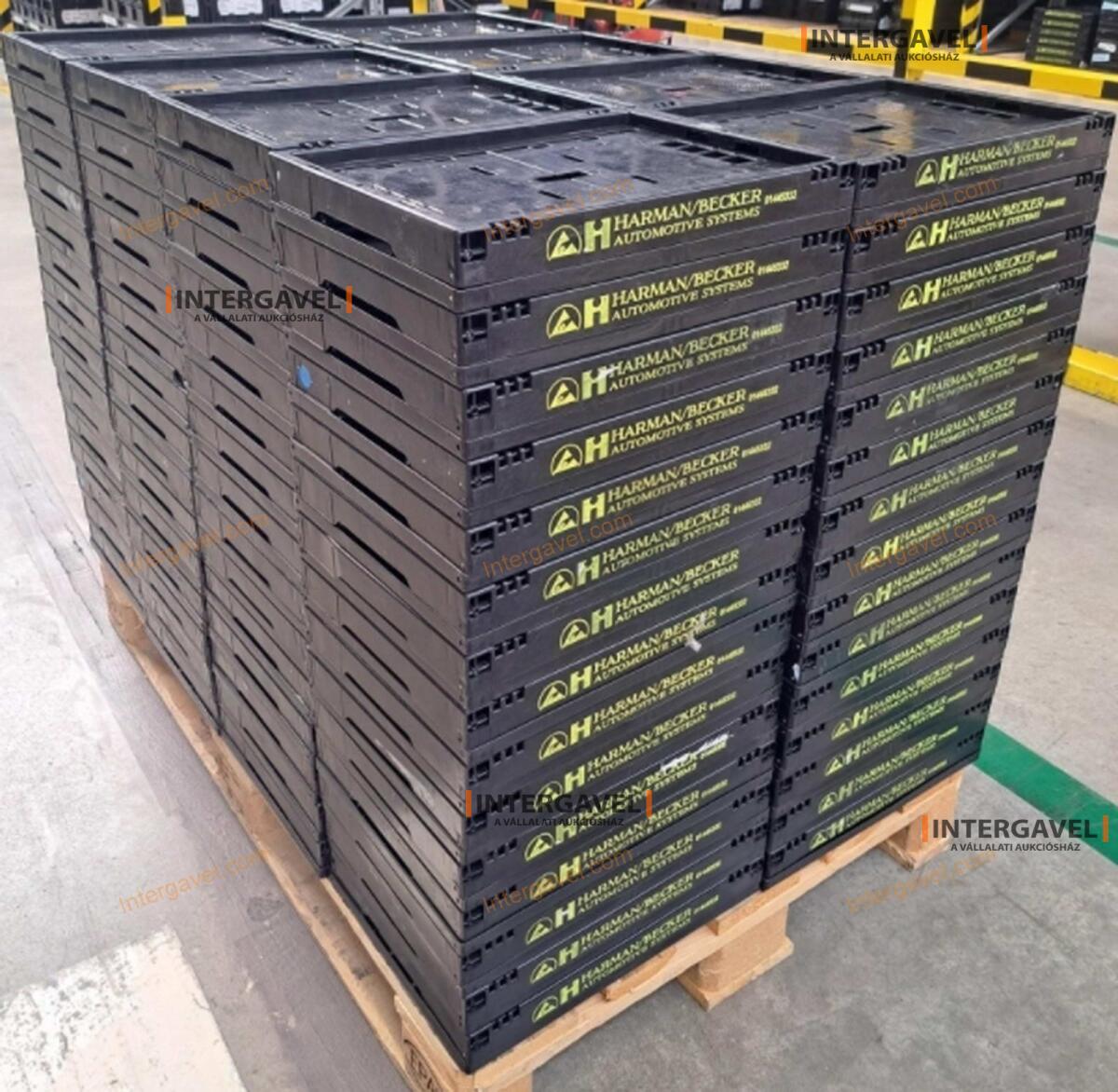 Összecsukható műanyag láda - 400x300x220 7