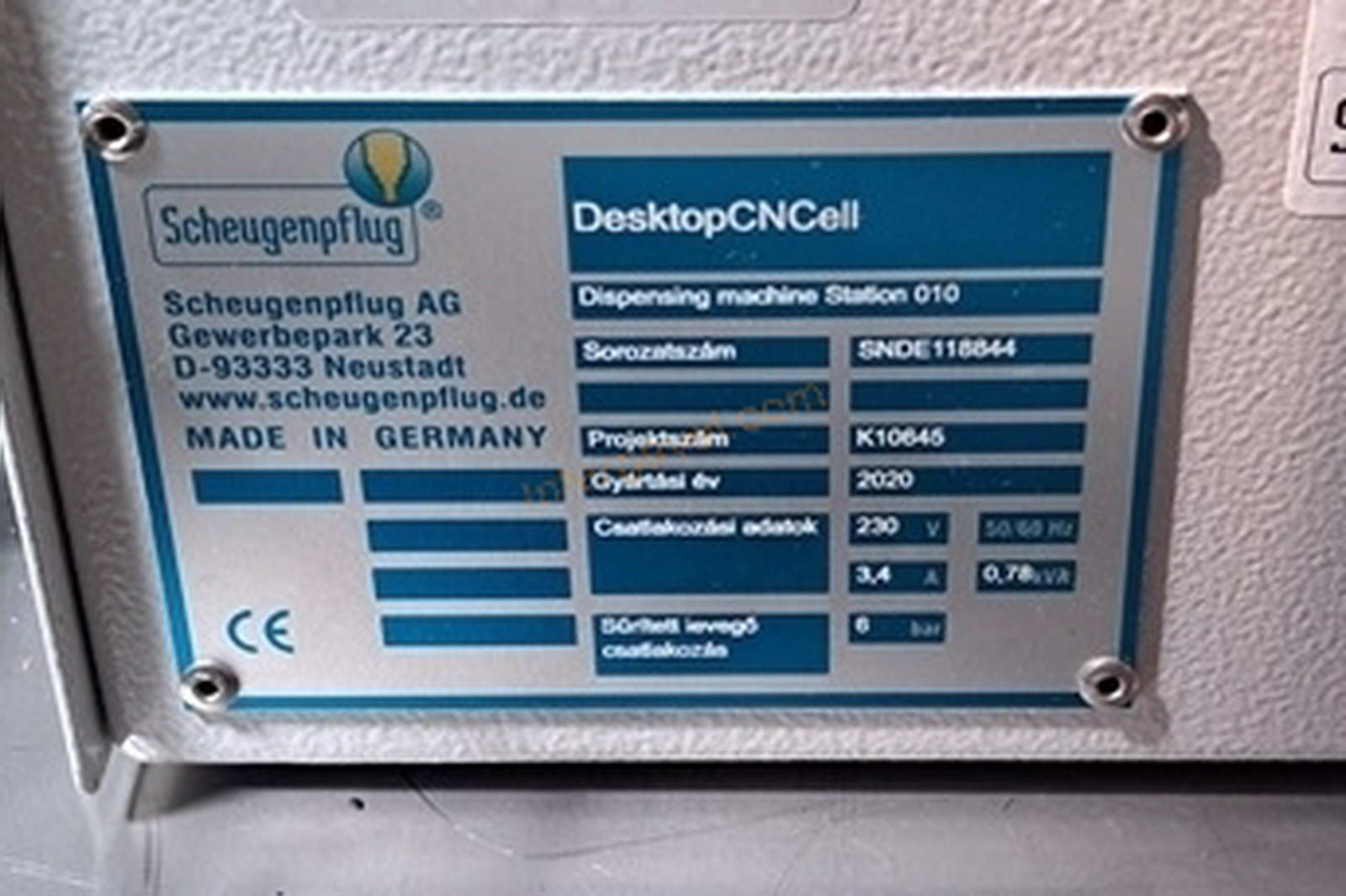 Bontott pasztaadagoló gép 9