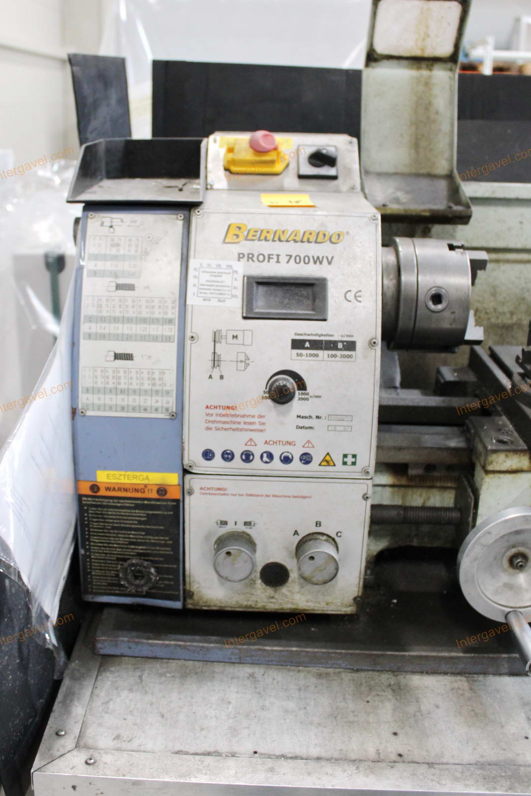 Eszterga - Bernardo, Profi 700WW 3