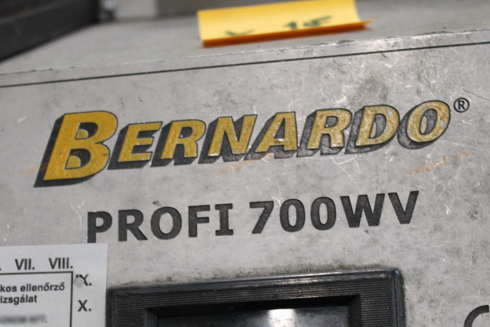 Eszterga - Bernardo, Profi 700WW 4