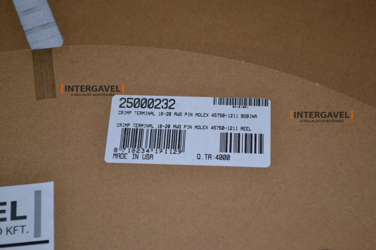 Molex 45750-1211 krimp érintkező 2