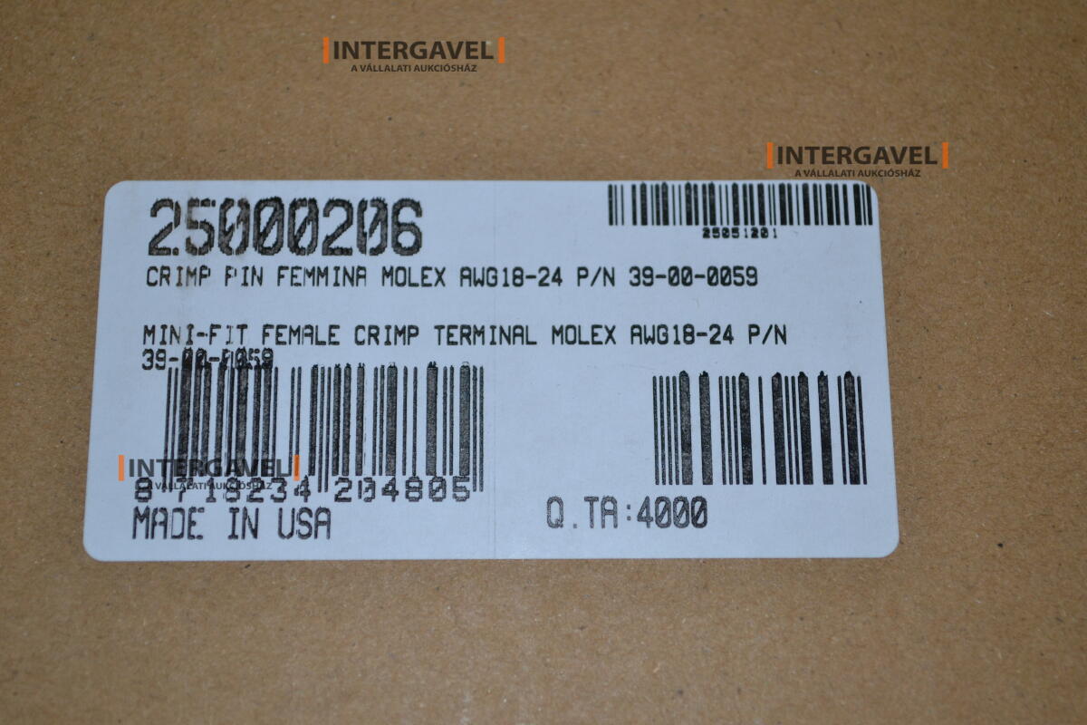 Mini-Fit női krimpelt érintkező 3