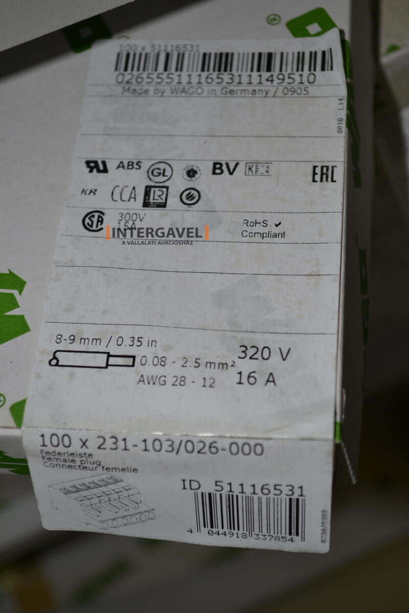 Vegyes csatlakozók, csatlakozótokok, elektronikai alkatrészek 38