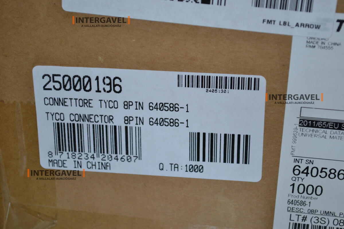 Vegyes csatlakozók, csatlakozótokok, elektronikai alkatrészek 56