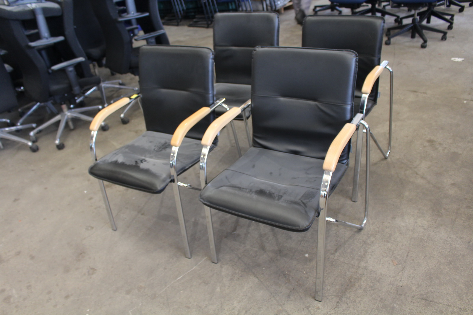 Tárgyalószék (fekete) 1