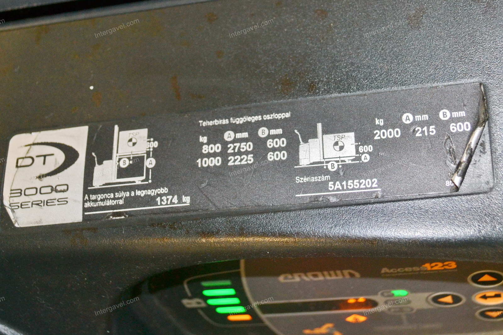 Targonca - Crown, DT 3040 7