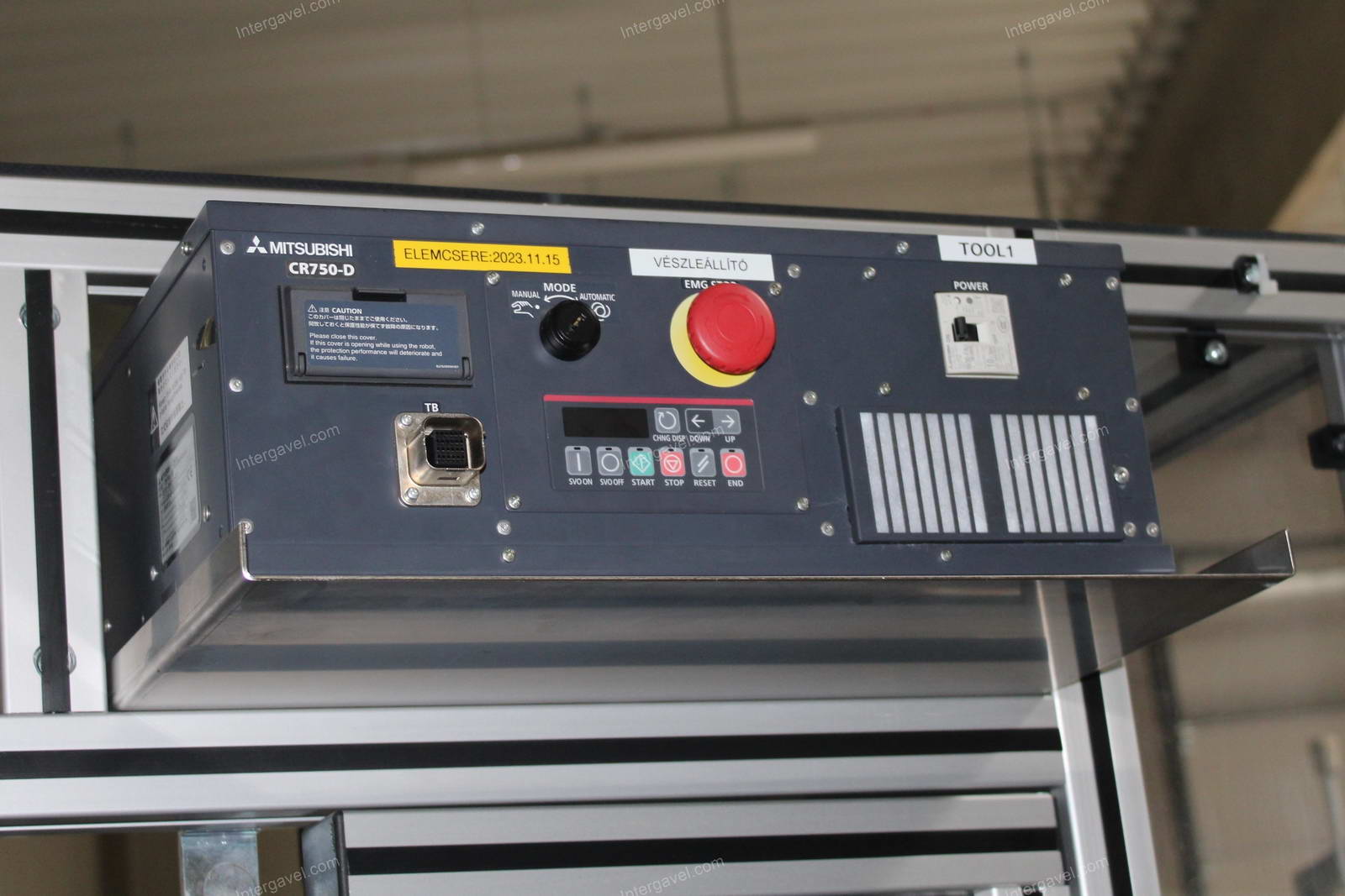 Bontott szerelő munkahely Melfa RH-6FH-D robottal 7