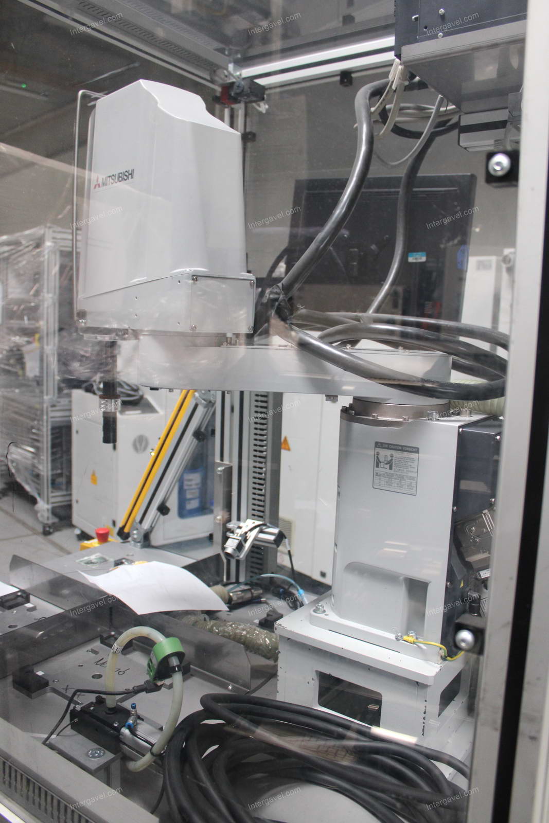 Bontott szerelő munkahely Melfa RH-6FH-D robottal 4