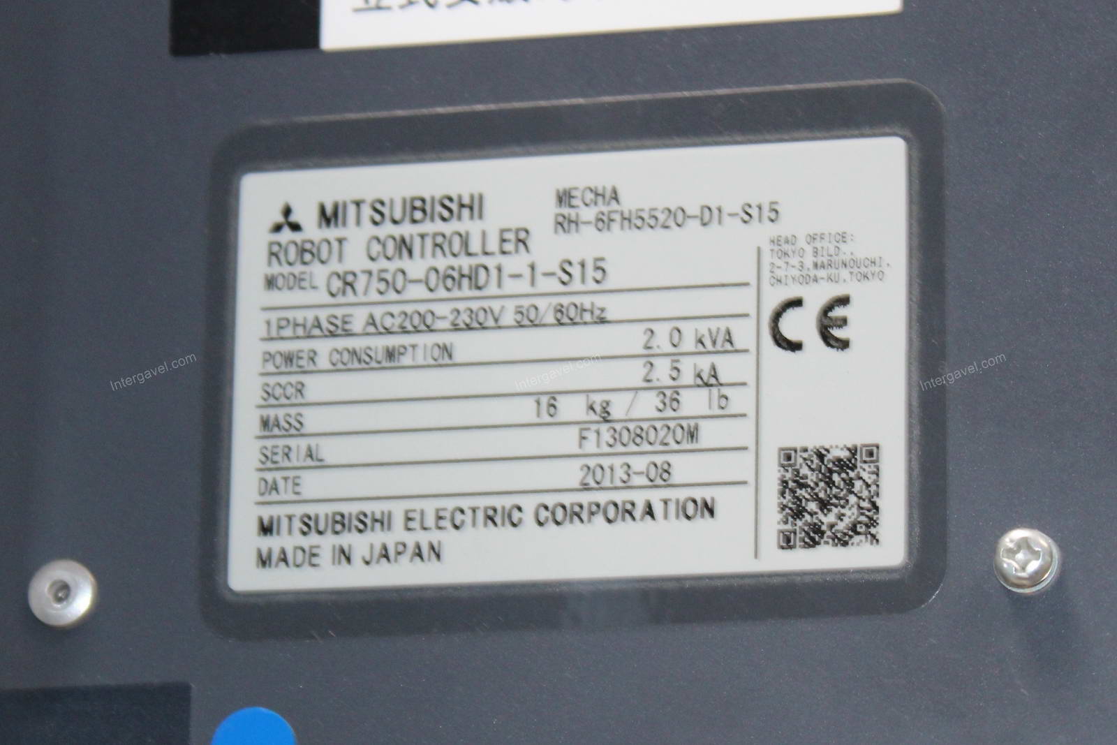 Bontott szerelő munkahely Melfa RH-6FH-D robottal 7