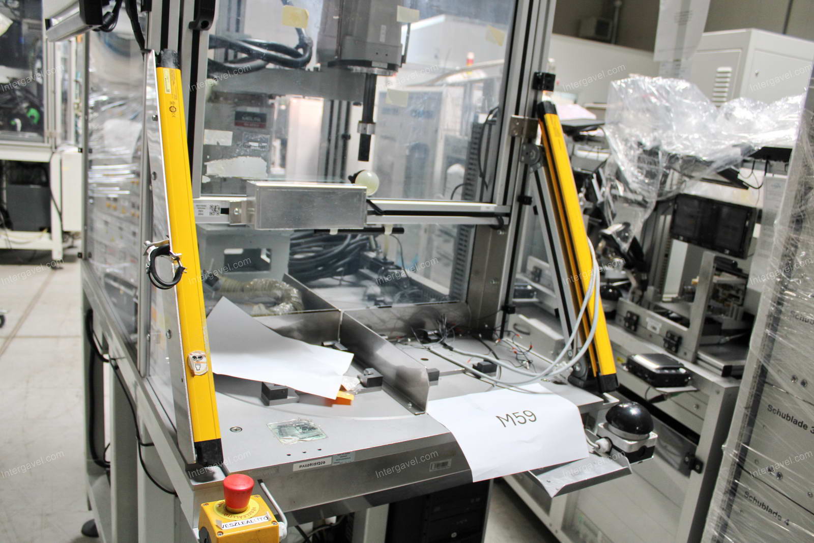 Bontott szerelő munkahely Melfa RH-6FH-D robottal 11