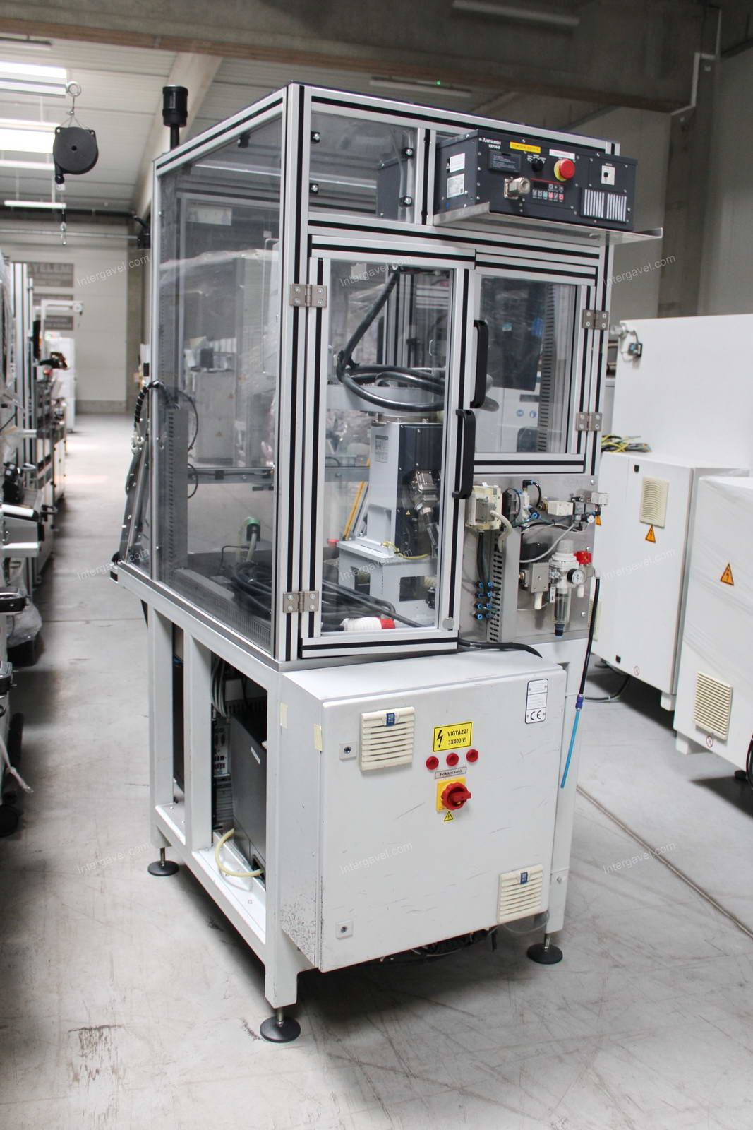 Bontott szerelő munkahely Melfa RH-6FH-D robottal 18