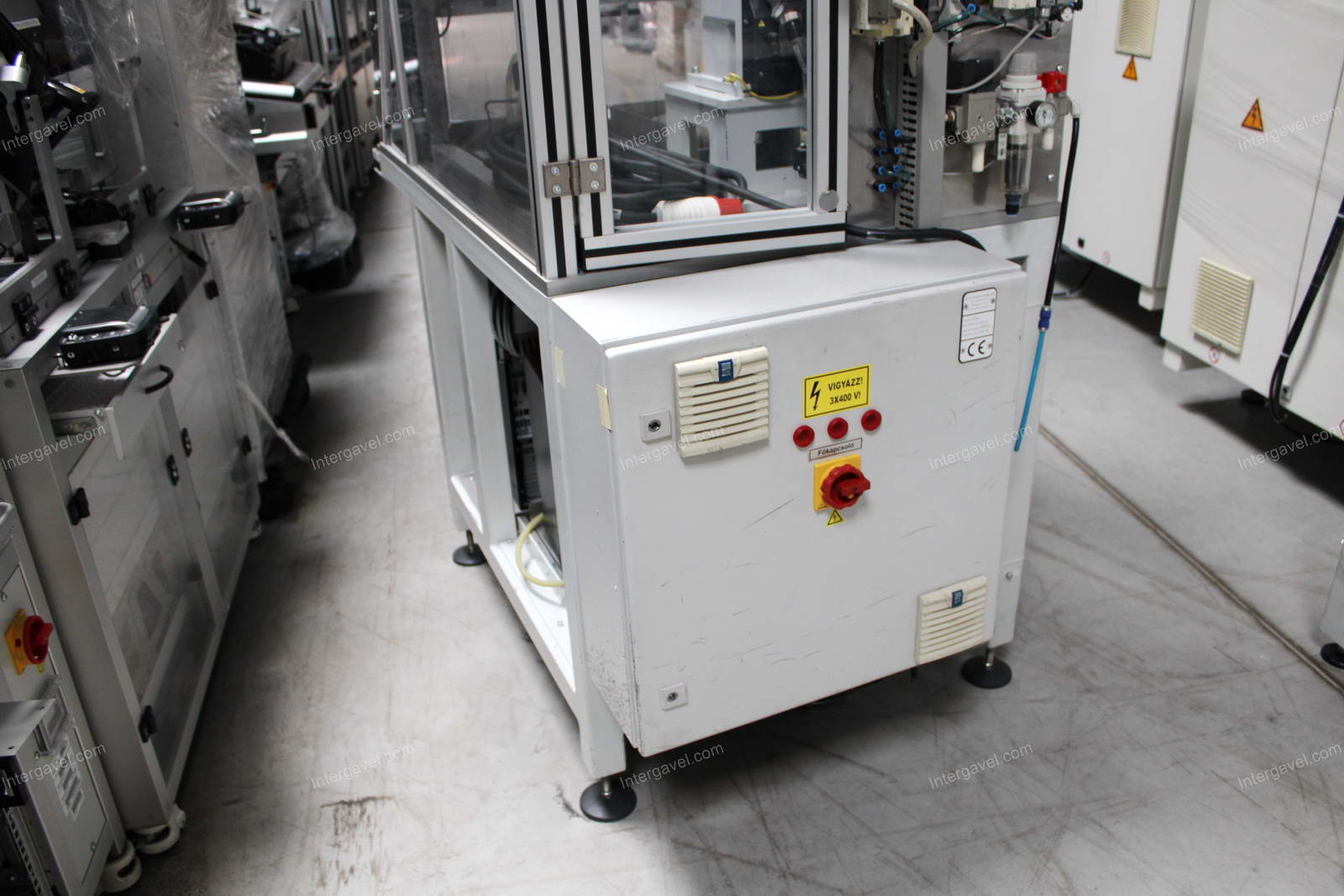 Bontott szerelő munkahely Melfa RH-6FH-D robottal 19