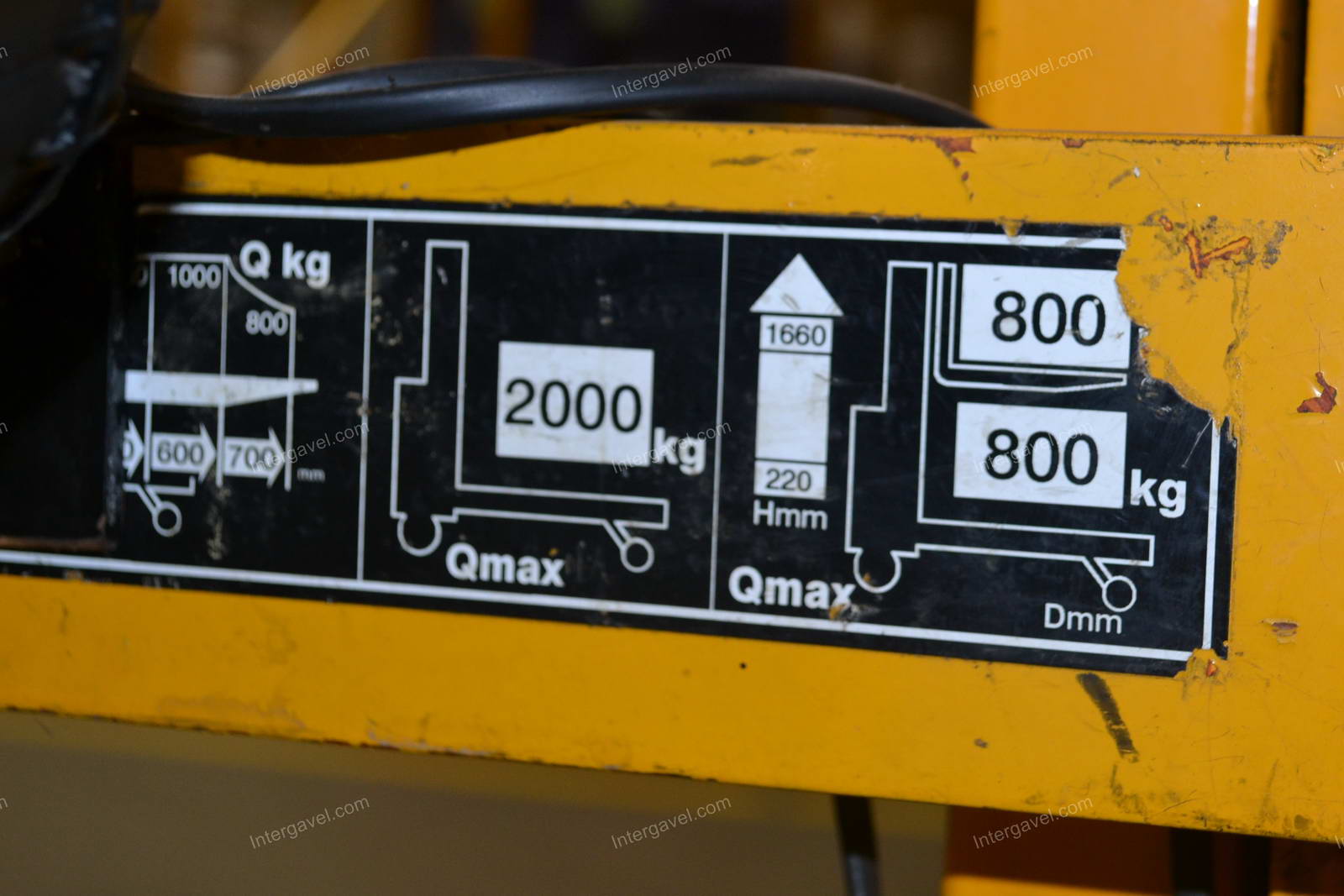 Targonca - Jungheinrich, EJD 20 6