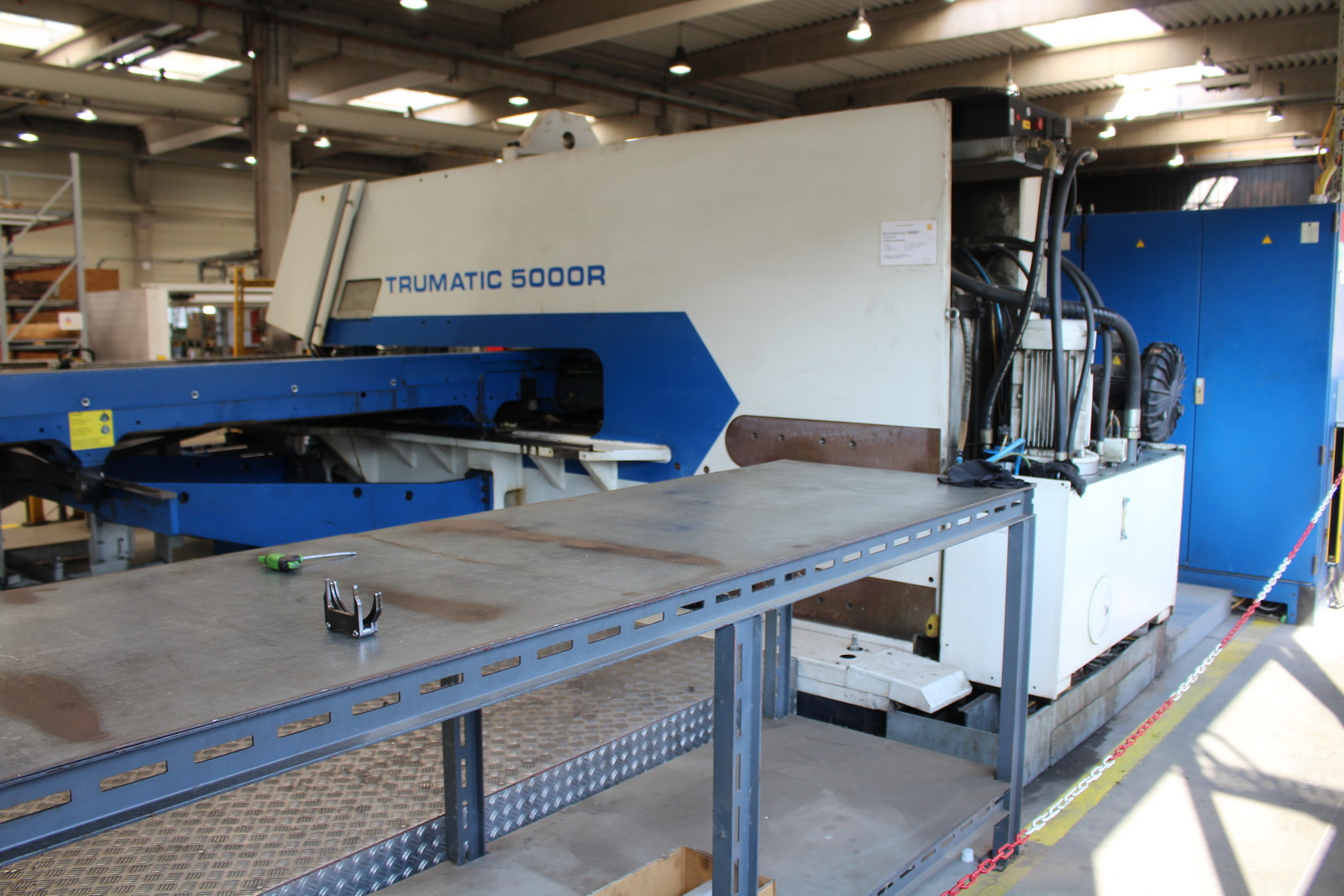 Stanc-nibbelő gép (Trumpf Trumatic 5000R) 4