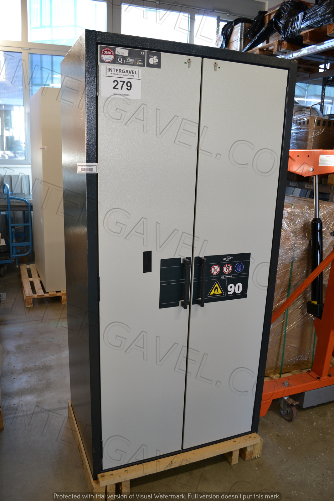 Asecos biztonsági kabinet