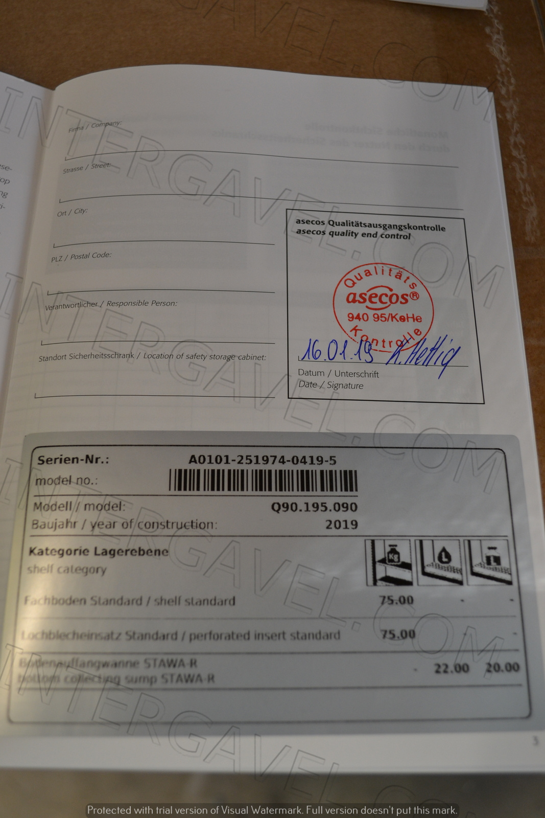 Asecos biztonsági kabinet 7