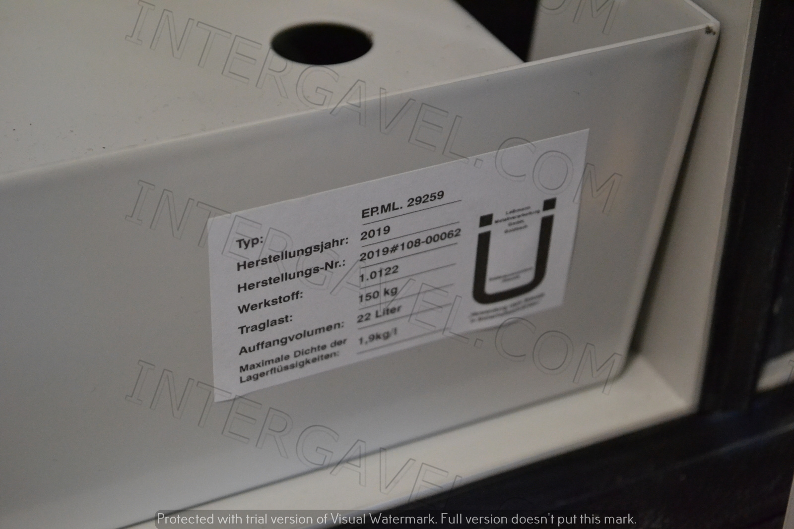 Asecos biztonsági kabinet 8