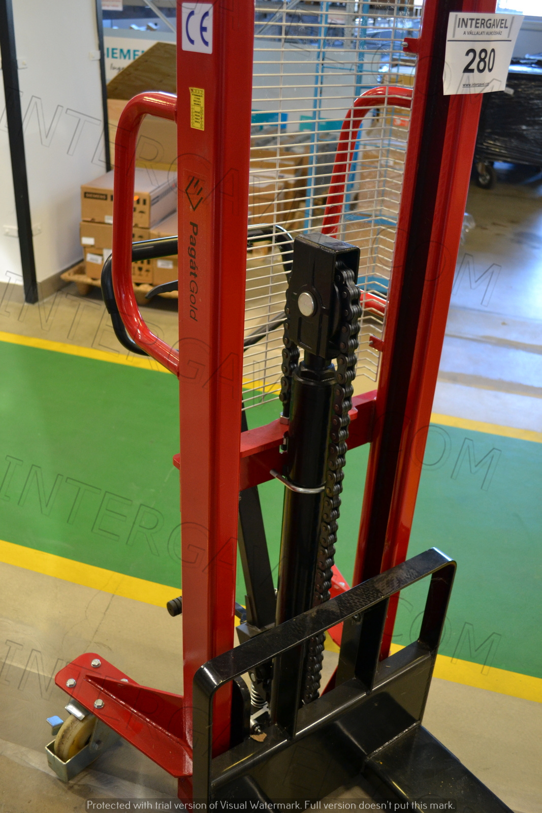 Pagát Gold kézi magasemelő 7