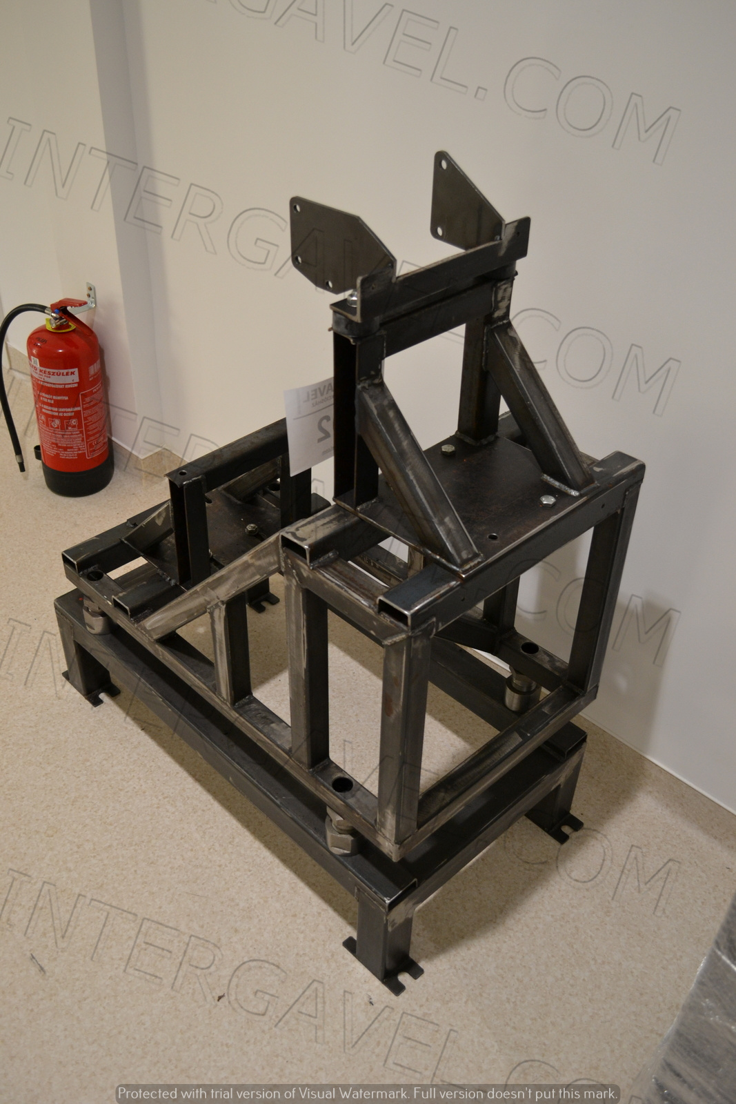 Motortartó acél szerkezet 5