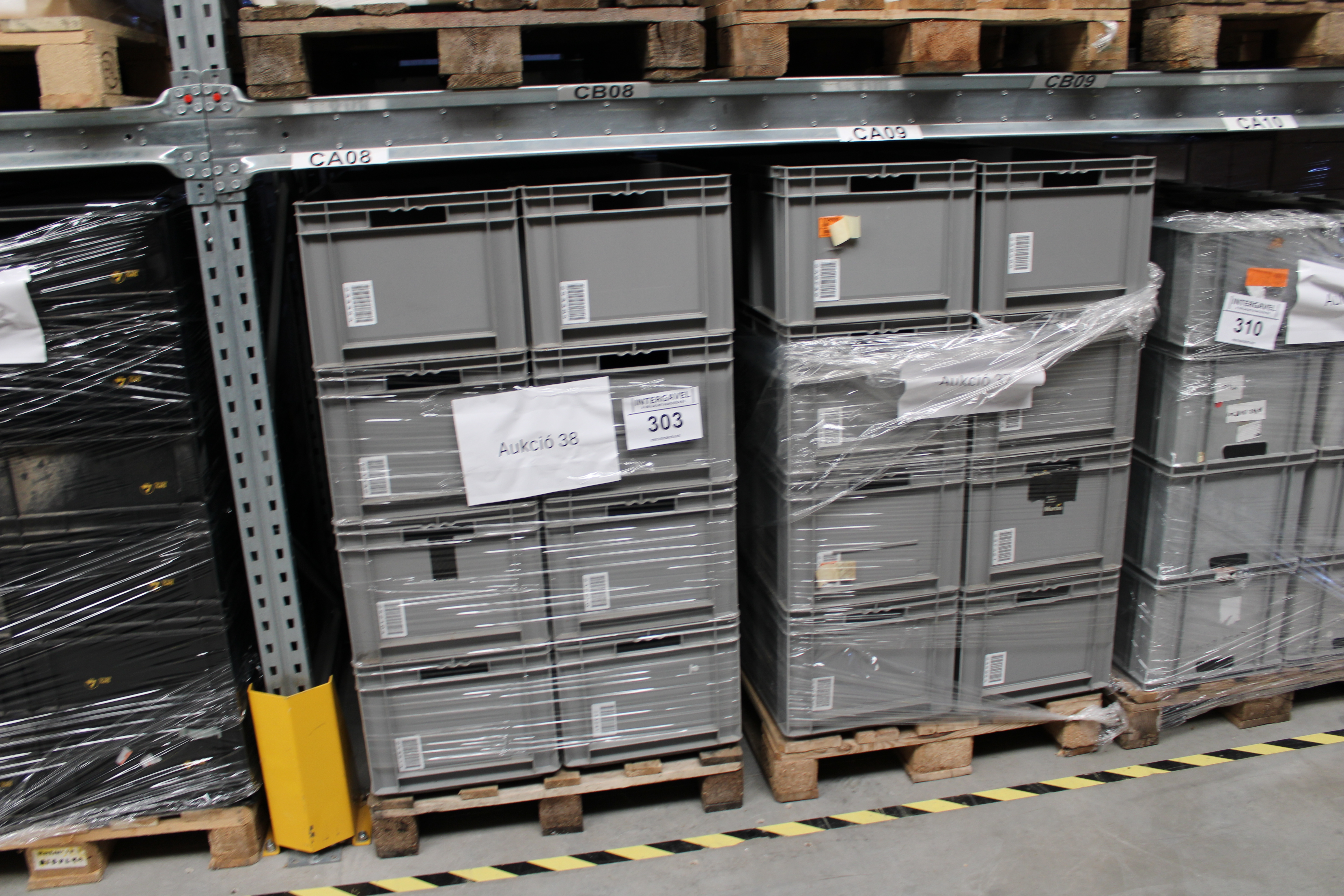 Szürke XXL műanyagláda