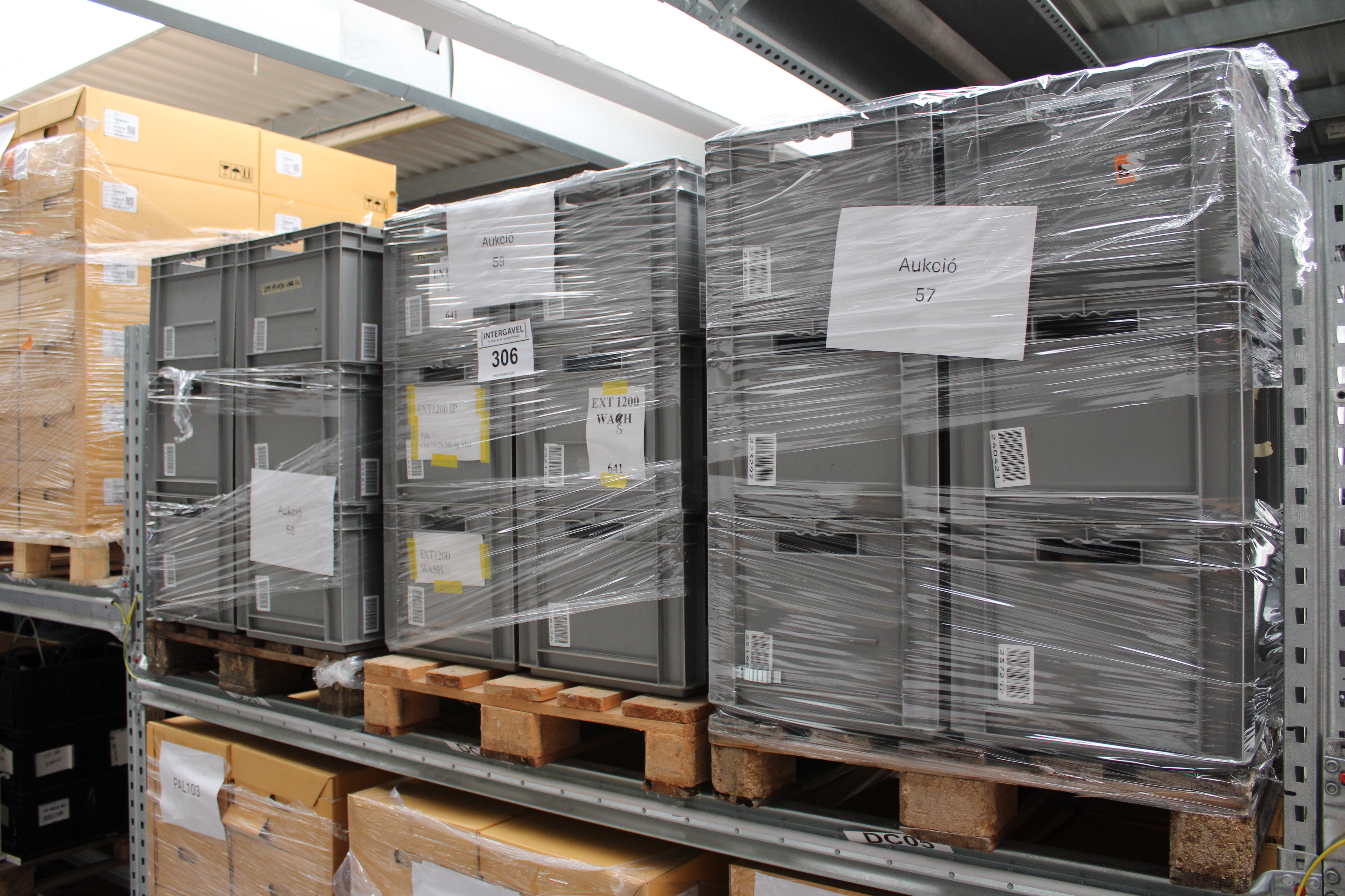 Szürke XXL műanyagláda