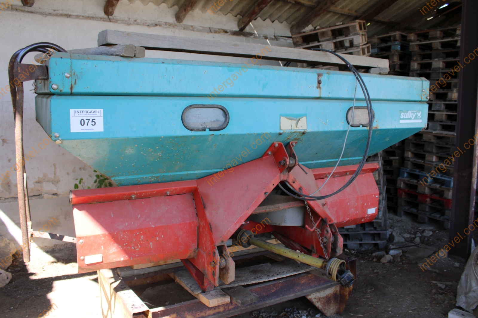 Műtrágyaszóró - Sulky