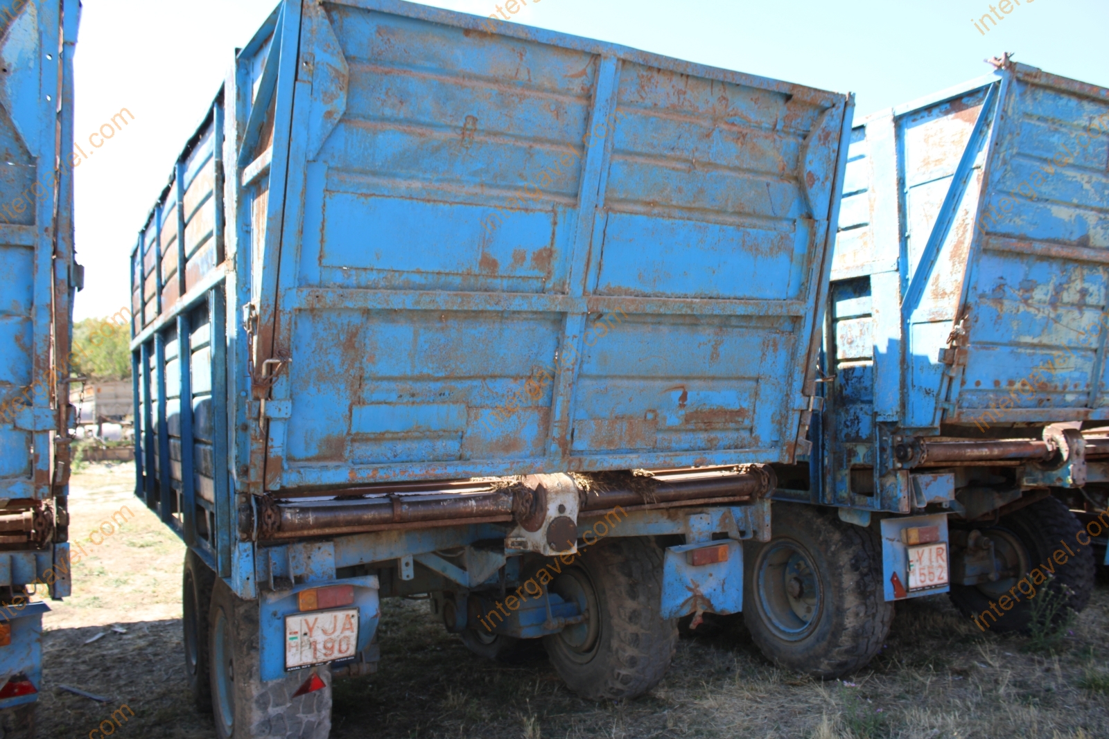 Silószállító pótkocsi - Hódgép 4