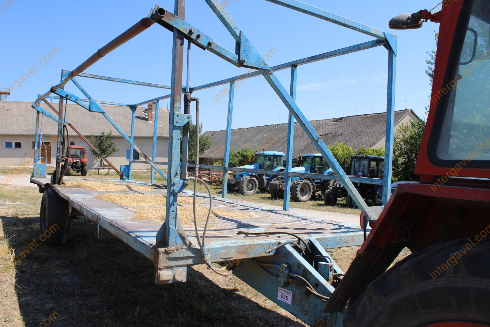 Bálaszállító pótkocsi - BSZP 1