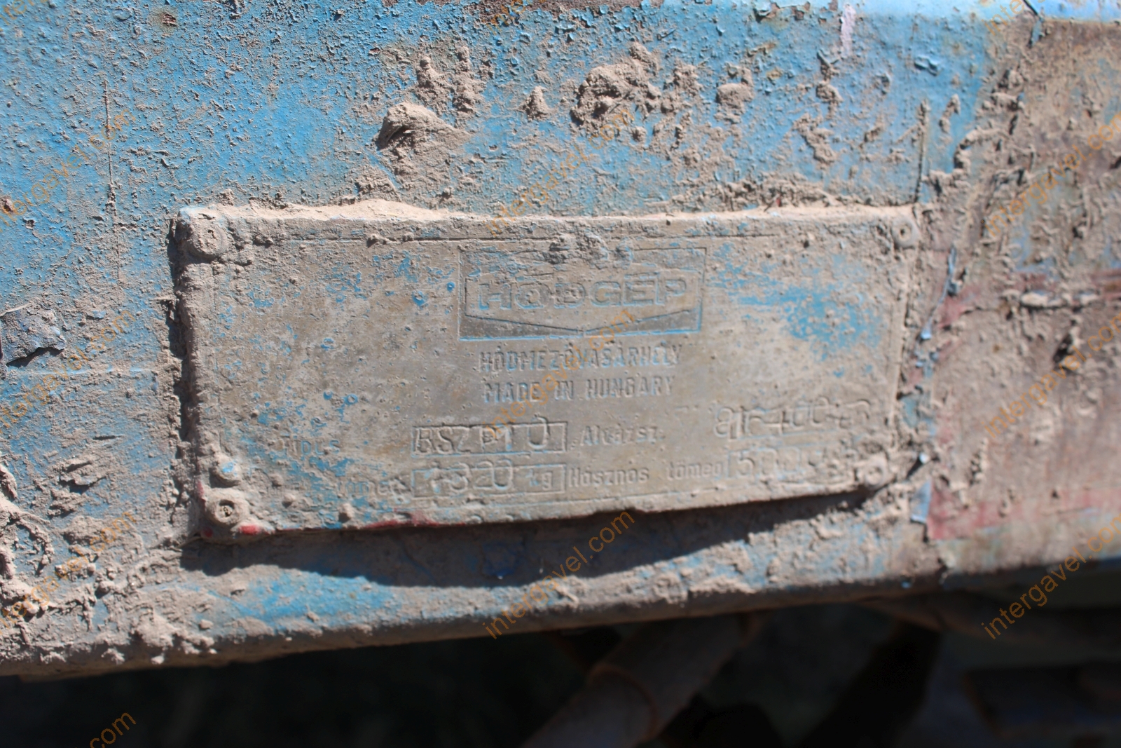 Bálaszállító pótkocsi - BSZP 2