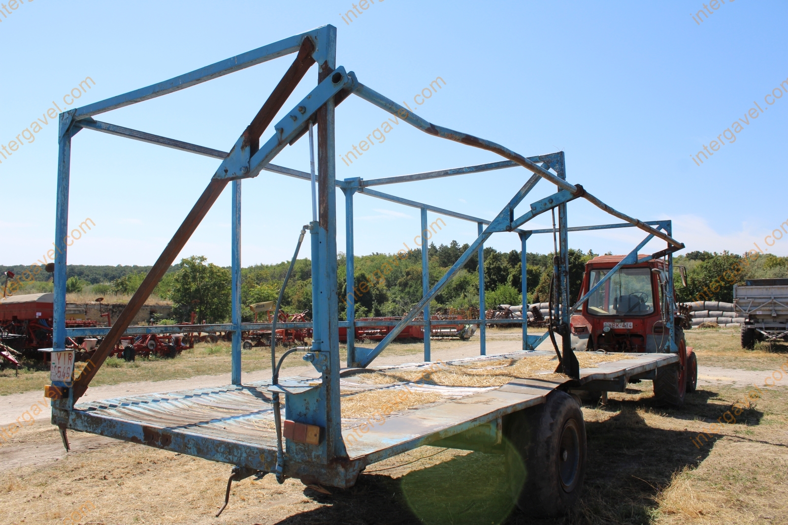 Bálaszállító pótkocsi - BSZP 3