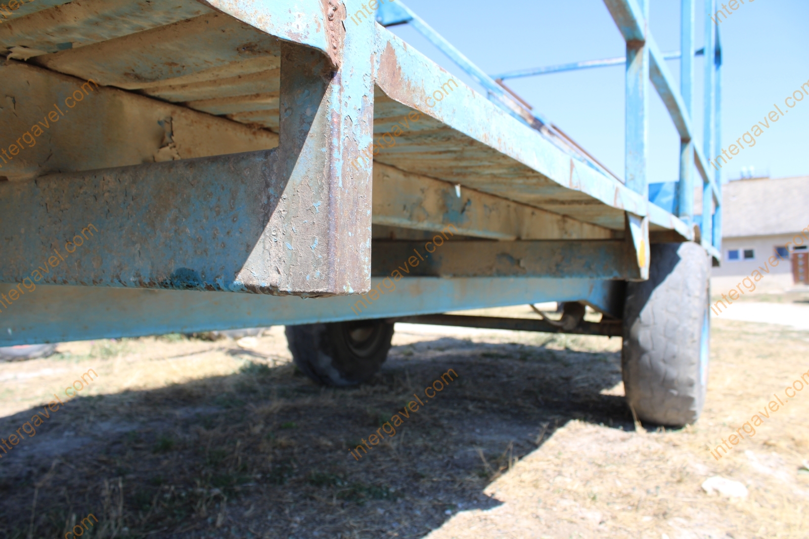 Bálaszállító pótkocsi - BSZP 10