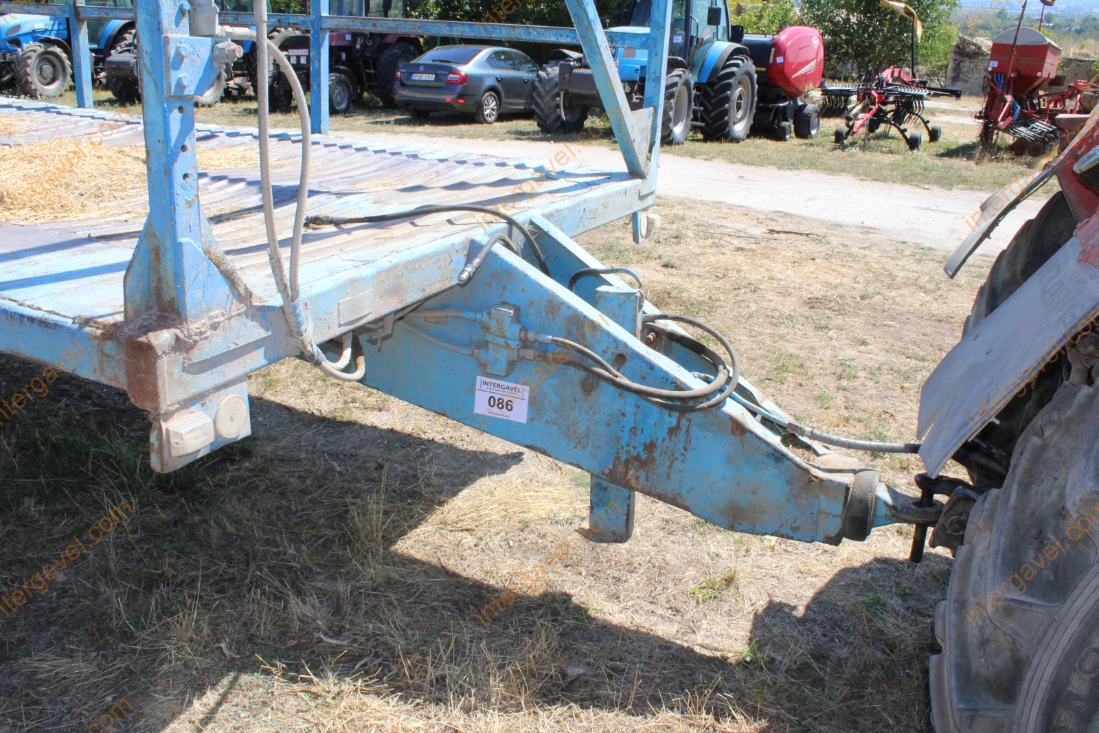 Bálaszállító pótkocsi - BSZP 23