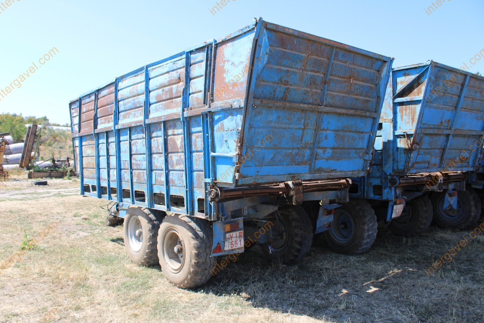 Silószállító pótkocsi - Hódgép 3