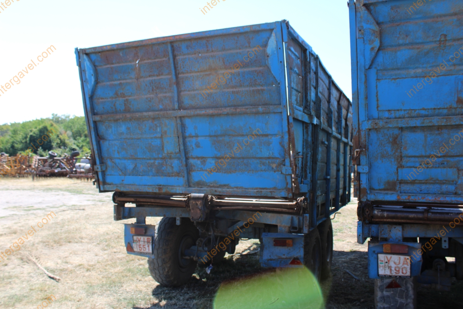 Silószállító pótkocsi - Hódgép 4