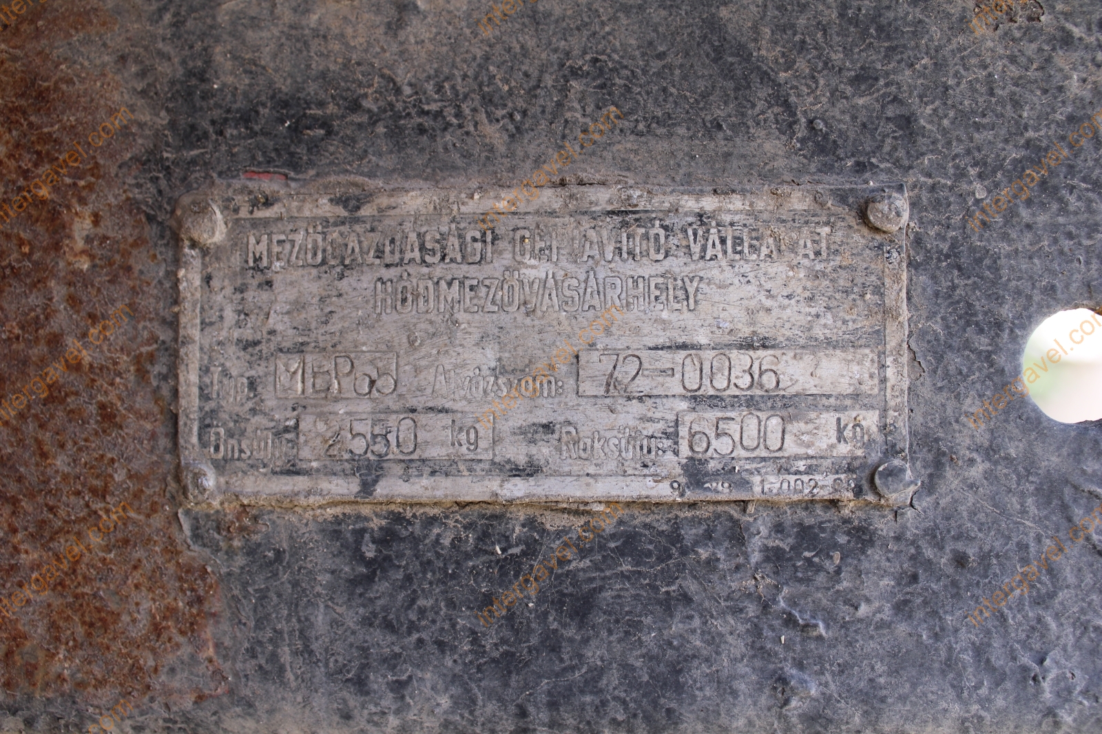 Pótkocsi -Hódgép 5