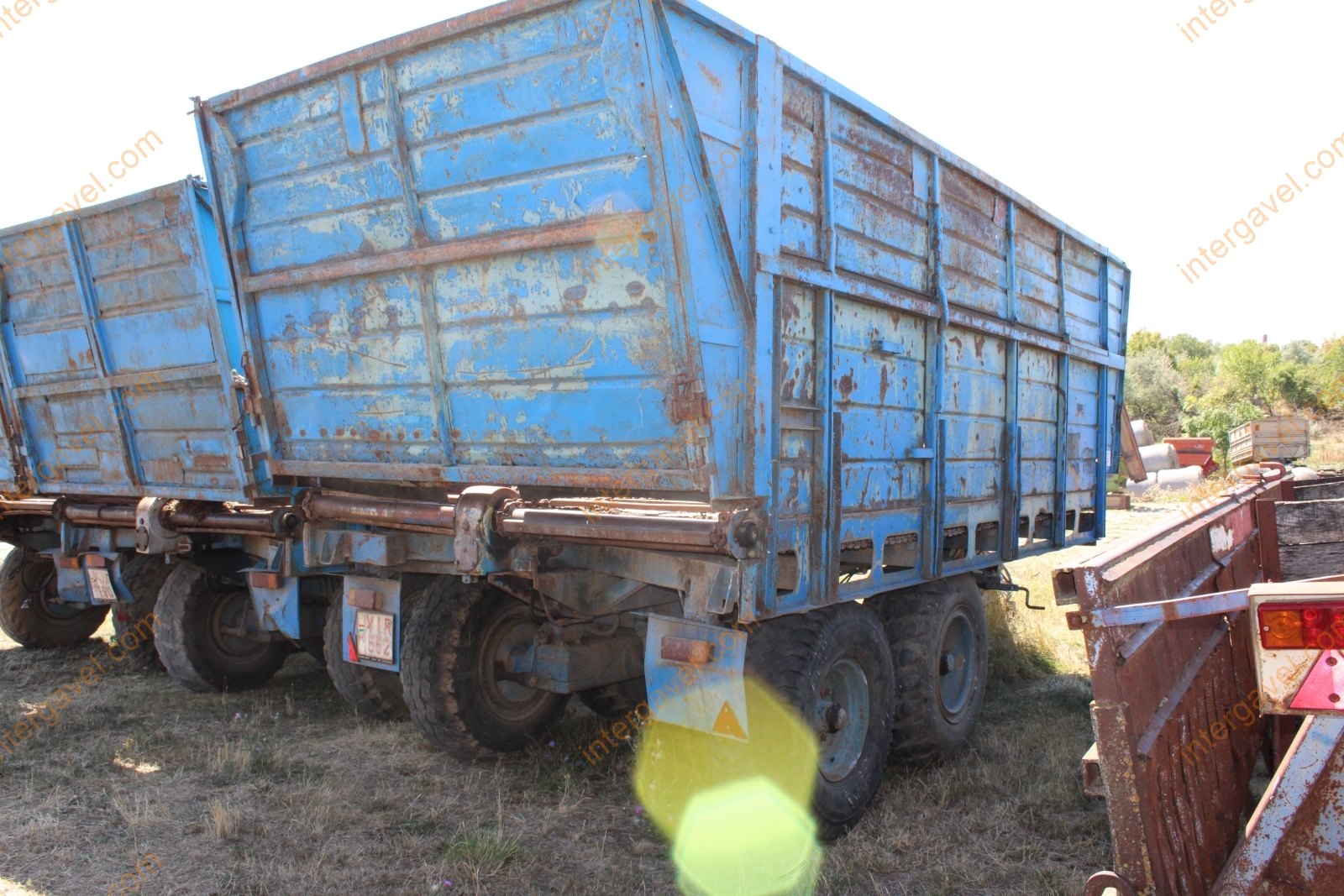 Silószállító pótkocsi - Hódgép 2