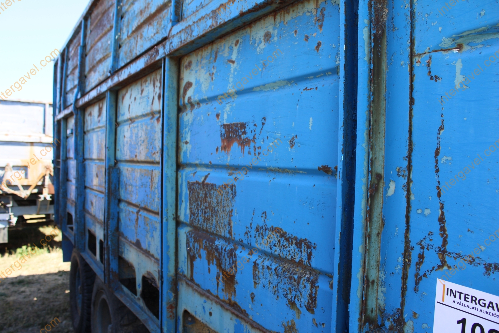 Silószállító pótkocsi - Hódgép 8