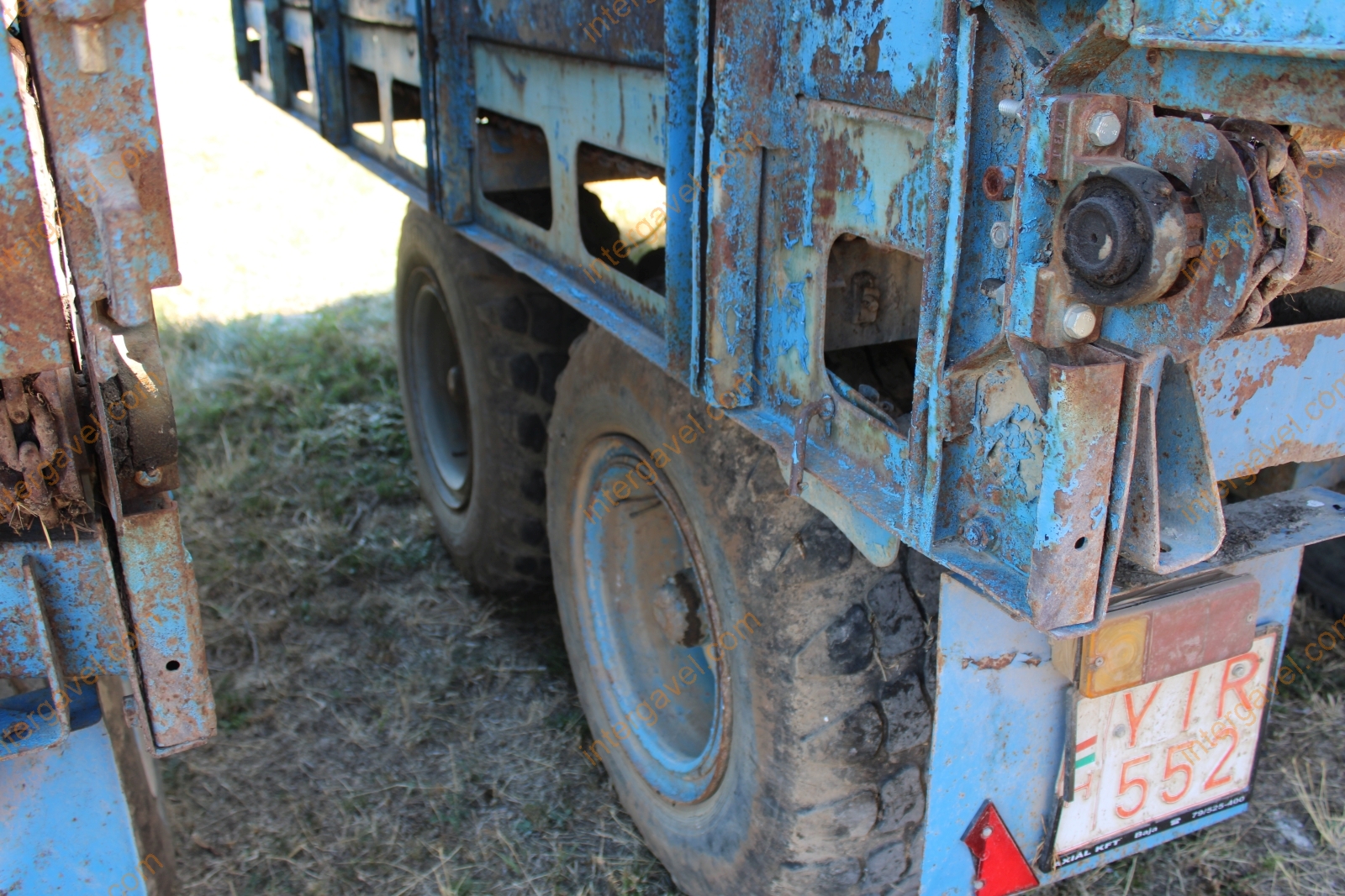 Silószállító pótkocsi - Hódgép 18