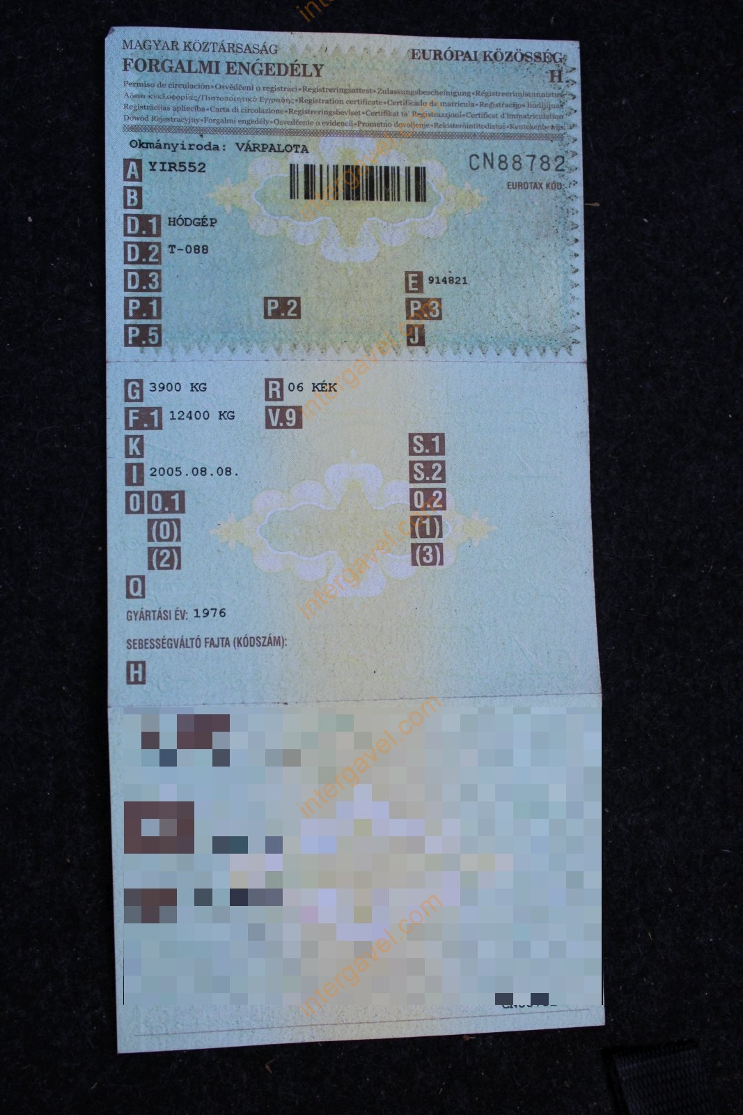 Silószállító pótkocsi - Hódgép 24