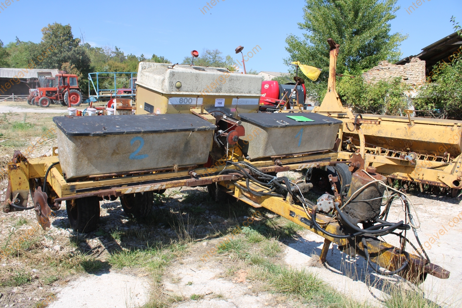 Szemenkénti vetőgép - RÁBA 2