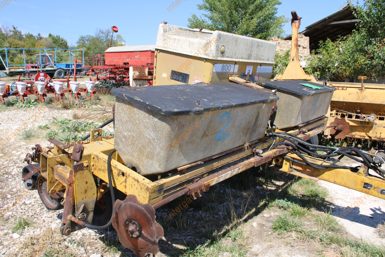 Szemenkénti vetőgép - RÁBA 10